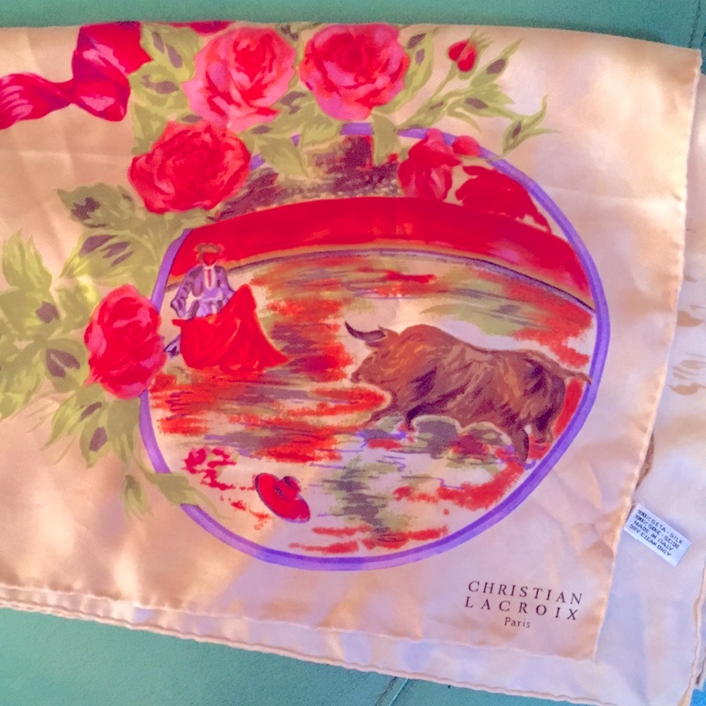 Christian Lacroix Silk Scarf